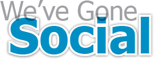 We've Gone Social Header