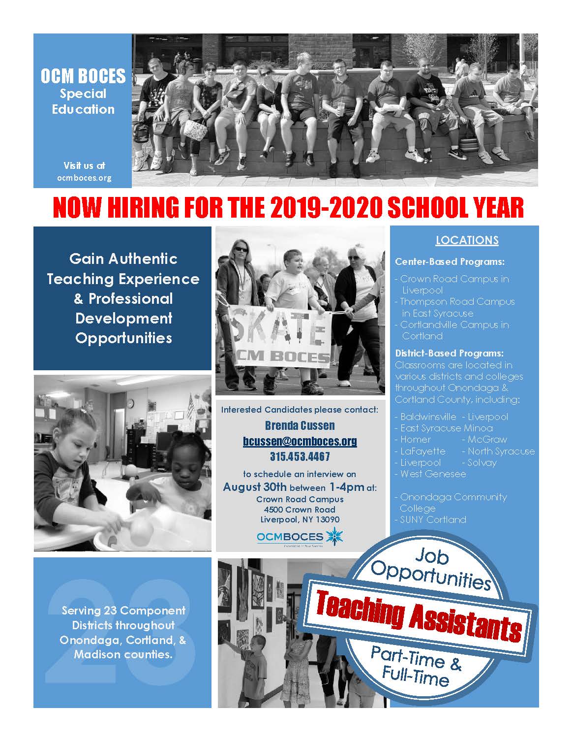 Teaching Assistant Flyer