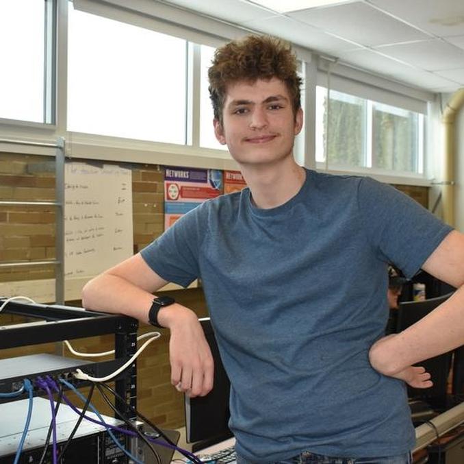 In the world of information technology, this OCM BOCES student stands out