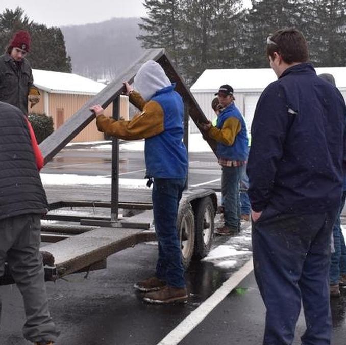 Student welders step up to the plate with community projects